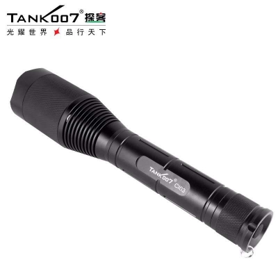 TANK007探客CI03大勻光伸縮調(diào)焦式手電投射、無干擾雜散光