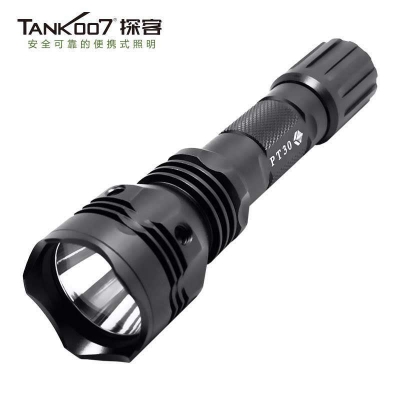 TANK007 UV-PT30紫外線手電波長365nm5W防偽鑒定照玉琥珀紫外線手電筒UV鋰電池